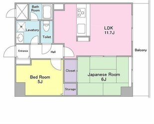 南浦和駅 徒歩4分 8階の物件間取画像